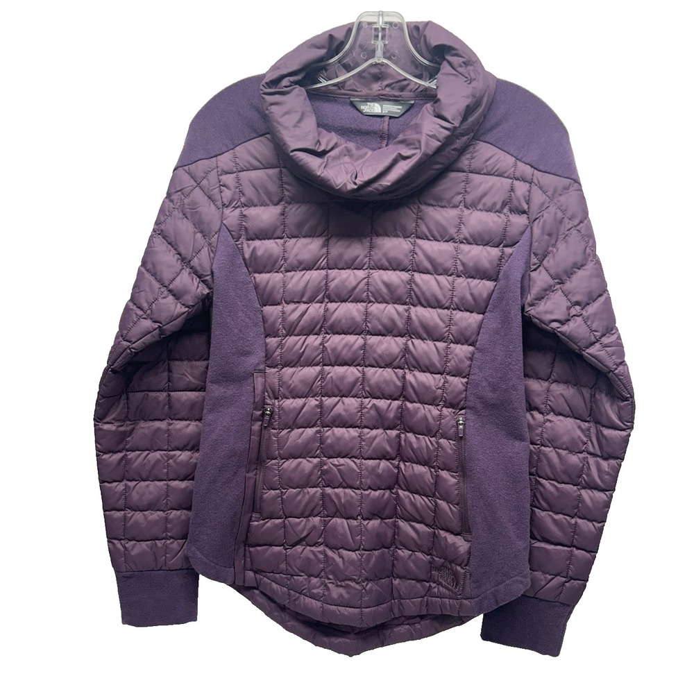 The North Face Thermoball Purple Women's Hybrid Eco Jacket Small (G5)